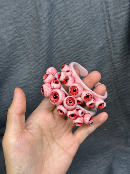 Crimson Choir of Eyes Bracelet
